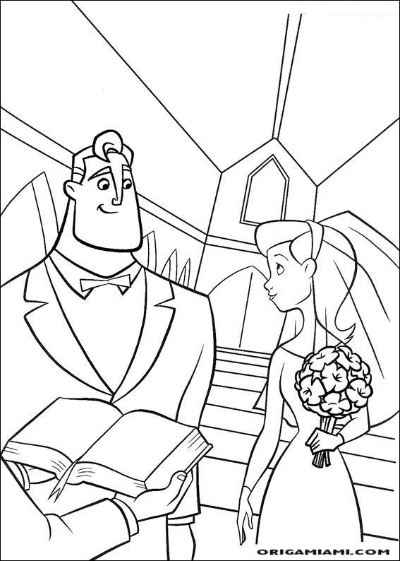 The incredibles coloring page (21)