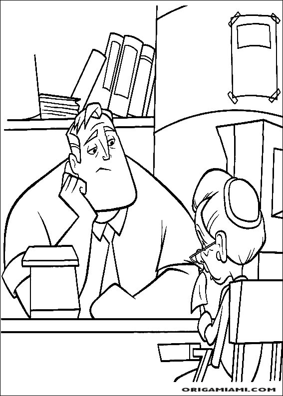 The incredibles coloring page (29)