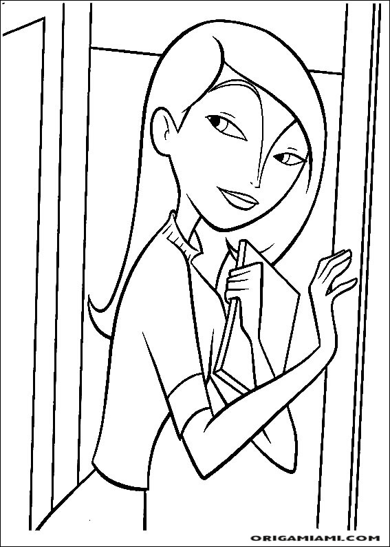 The incredibles coloring page (34)