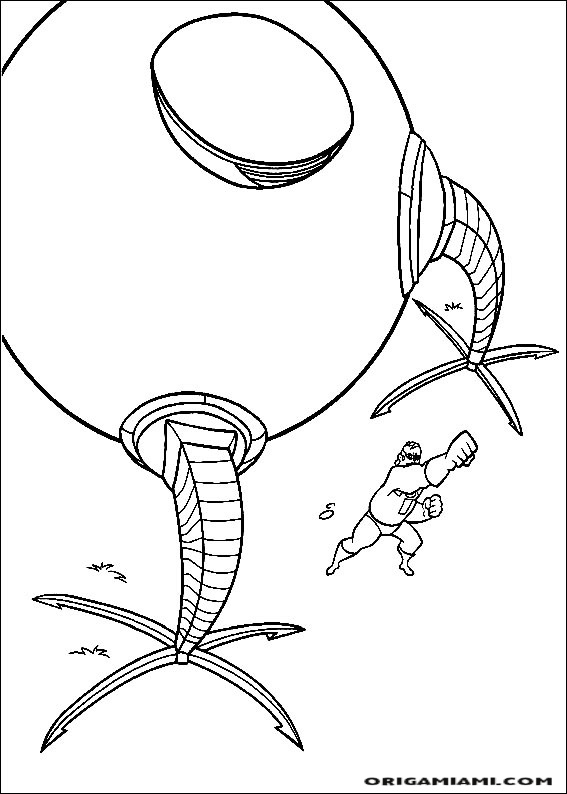 The incredibles coloring page (36)