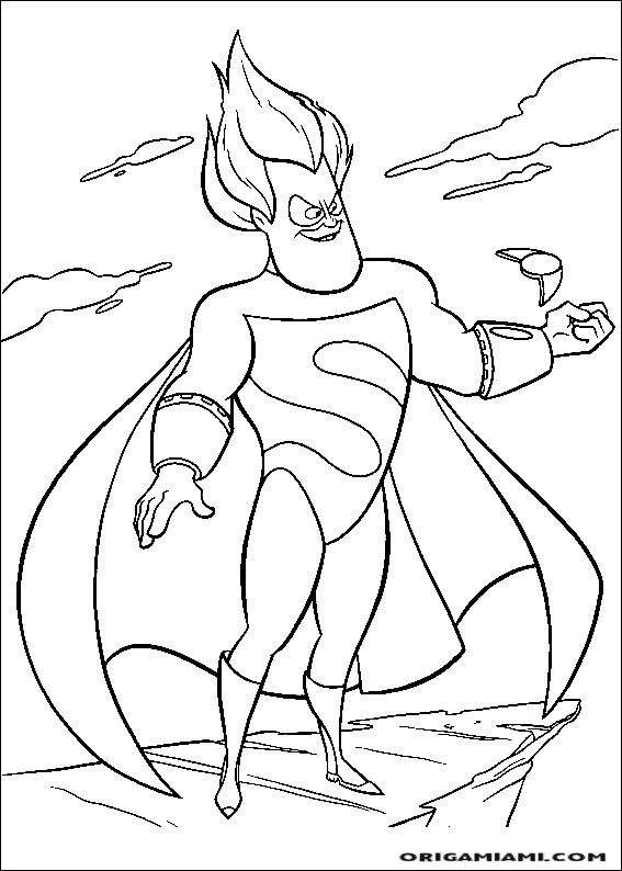 The incredibles coloring page (40)