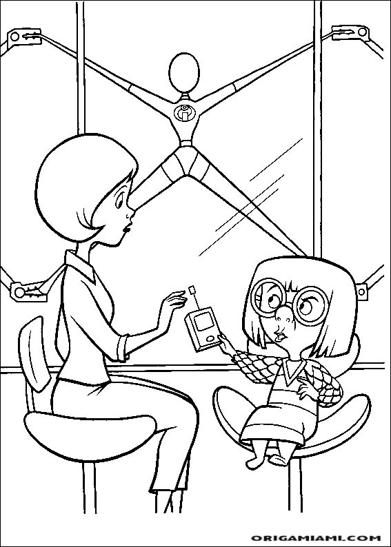 The incredibles coloring page (42)