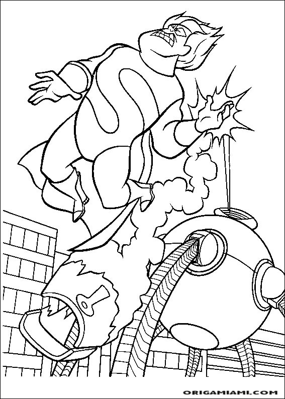 The incredibles coloring page (52)