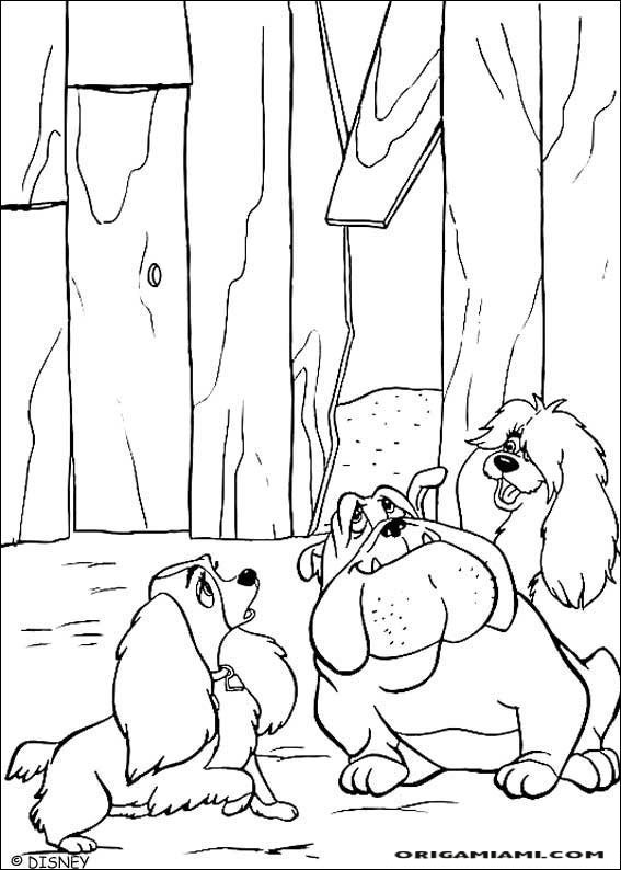 The lady and the trump coloring page (13)