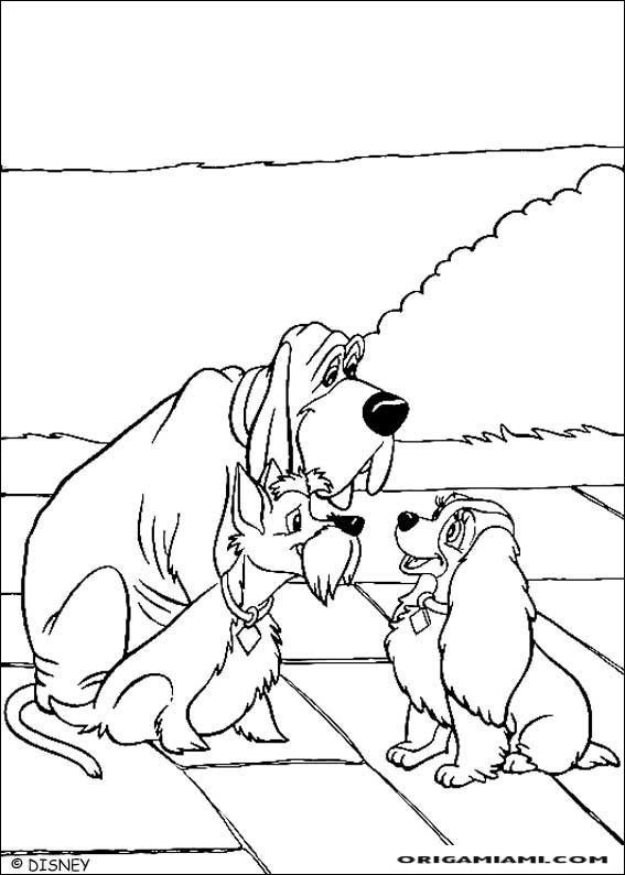 The lady and the trump coloring page (15)