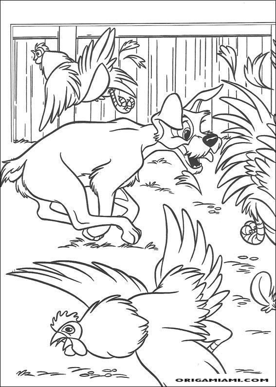 The lady and the trump coloring page (24)