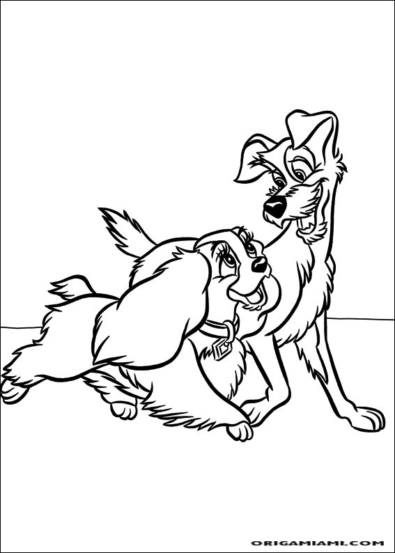 The lady and the trump coloring page (31)