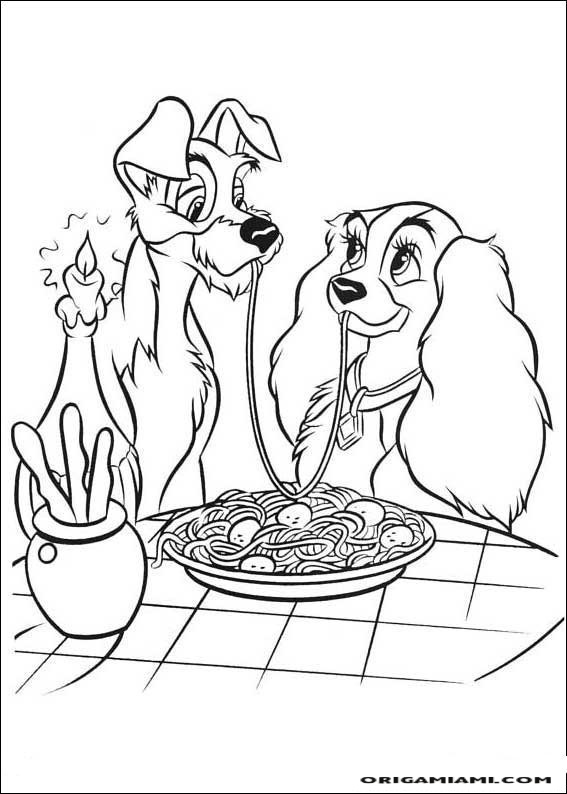 The lady and the trump coloring page (4)