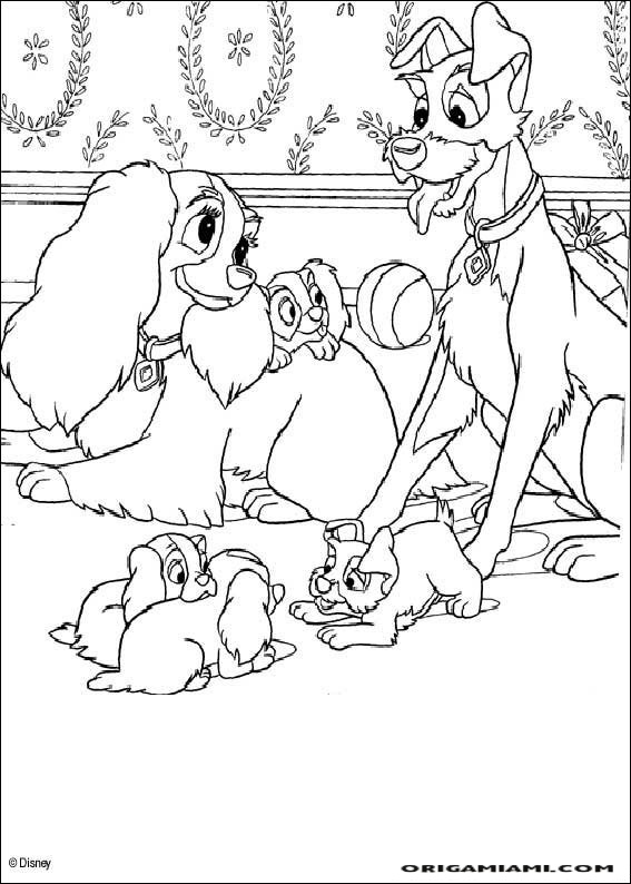 The lady and the trump coloring page (8)