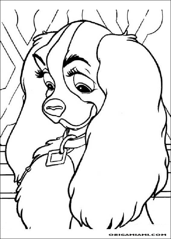 The lady and the trump coloring page (9)