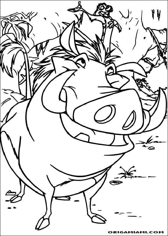 The lion king coloring page (11)