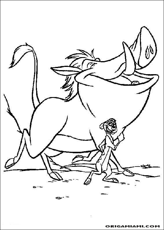 The lion king coloring page (12)