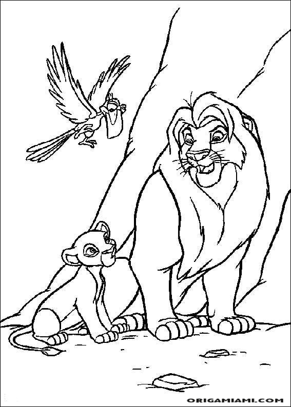 The lion king coloring page (17)