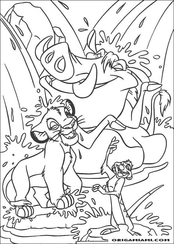 The lion king coloring page (20)