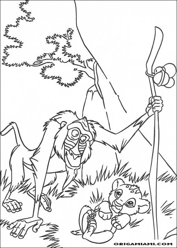 The lion king coloring page (21)