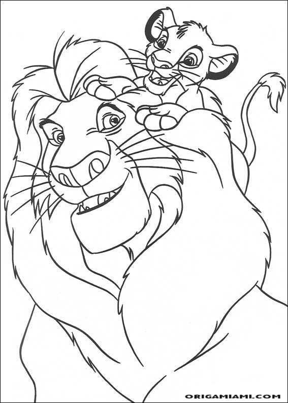 The lion king coloring page (22)