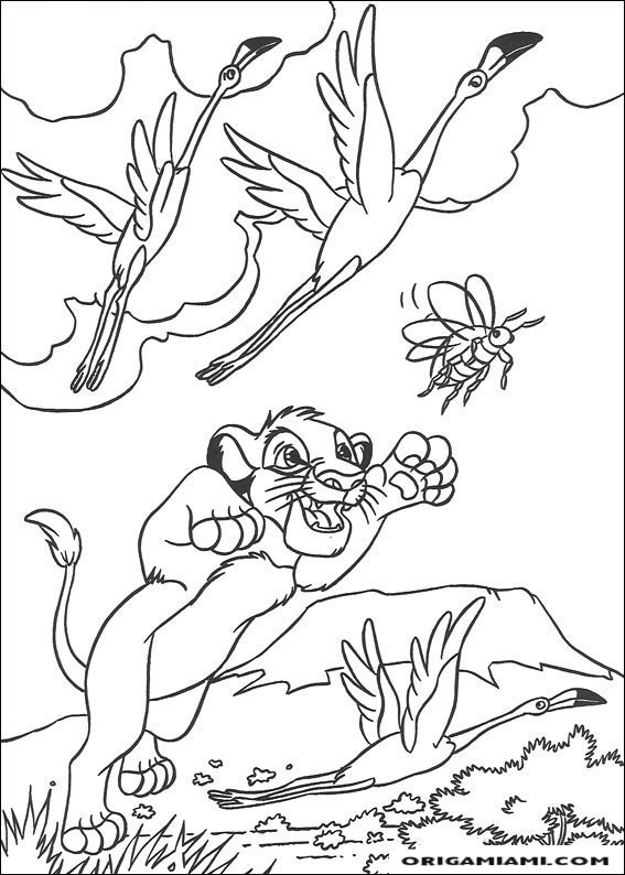 The lion king coloring page (24)