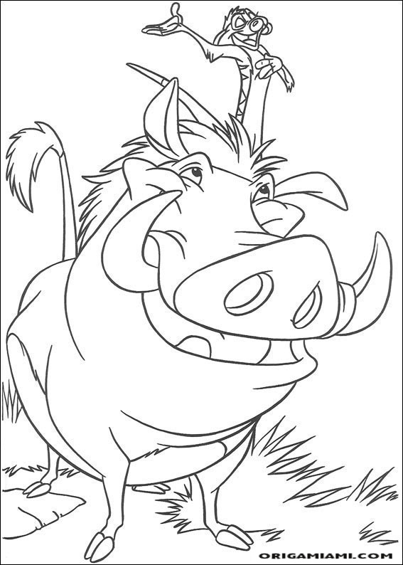 The lion king coloring page (25)