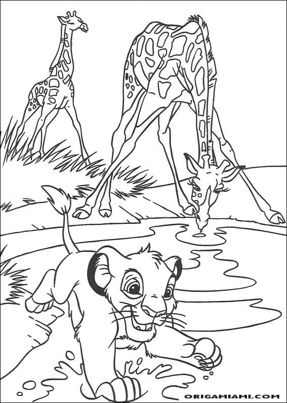 The lion king coloring page (26)