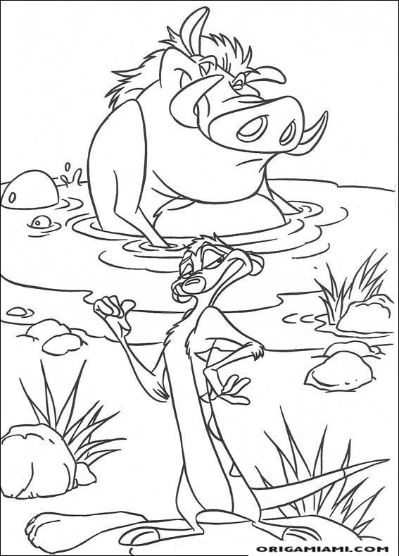 The lion king coloring page (27)