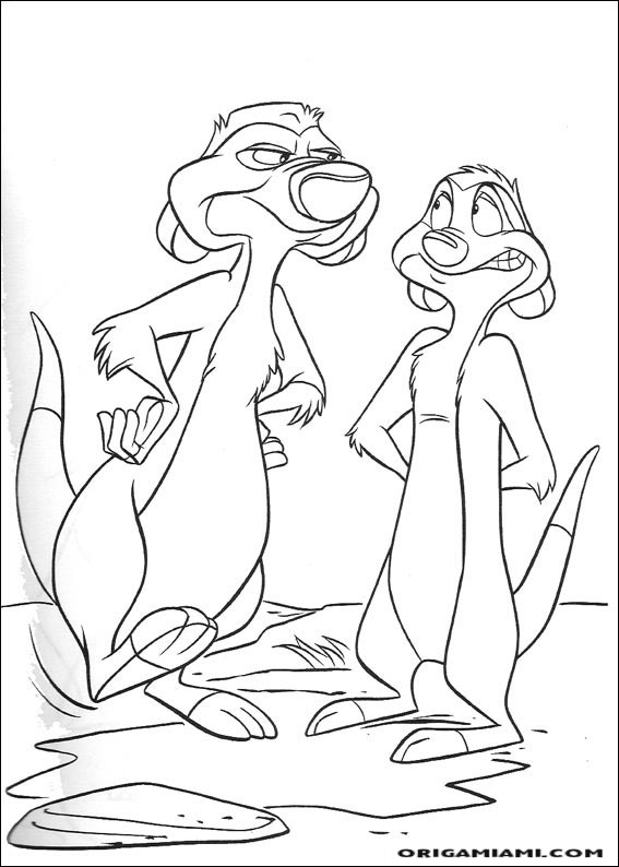 The lion king coloring page (30)