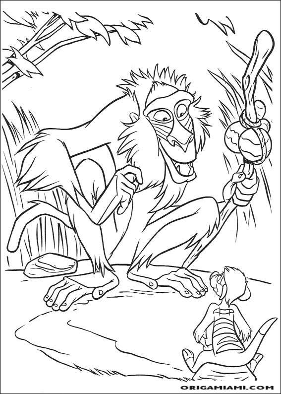 The lion king coloring page (35)