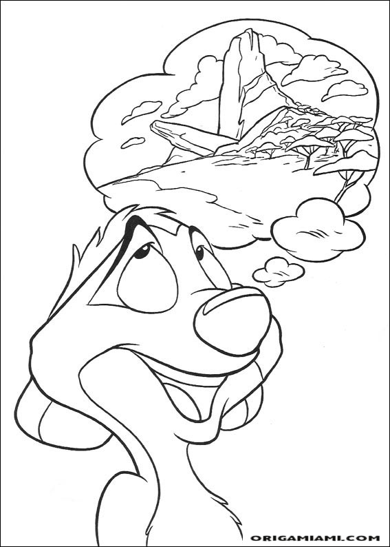 The lion king coloring page (37)