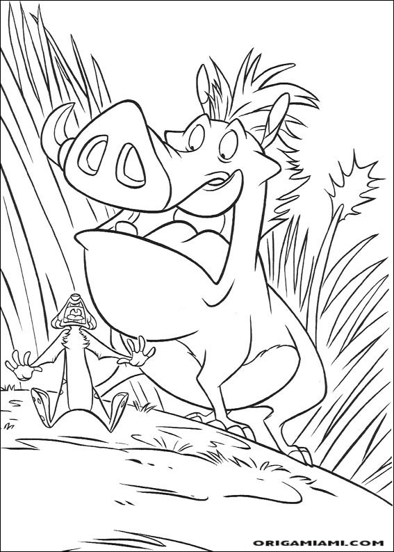 The lion king coloring page (38)