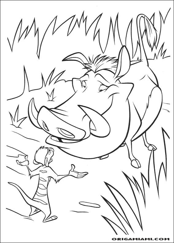 The lion king coloring page (41)