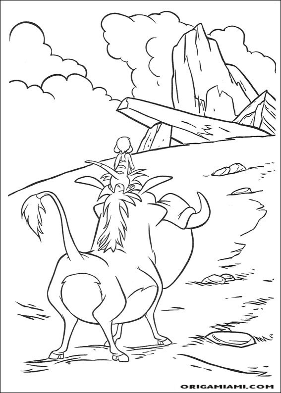 The lion king coloring page (42)