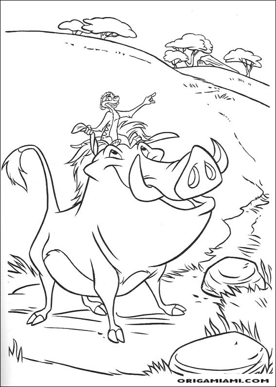 The lion king coloring page (43)