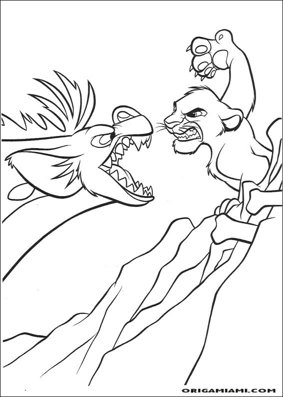 The lion king coloring page (47)