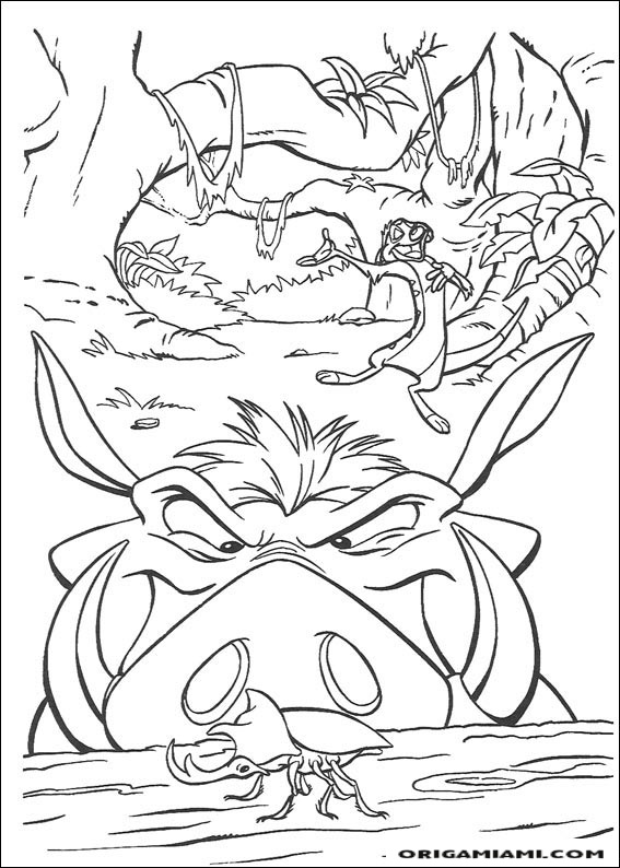 The lion king coloring page (51)