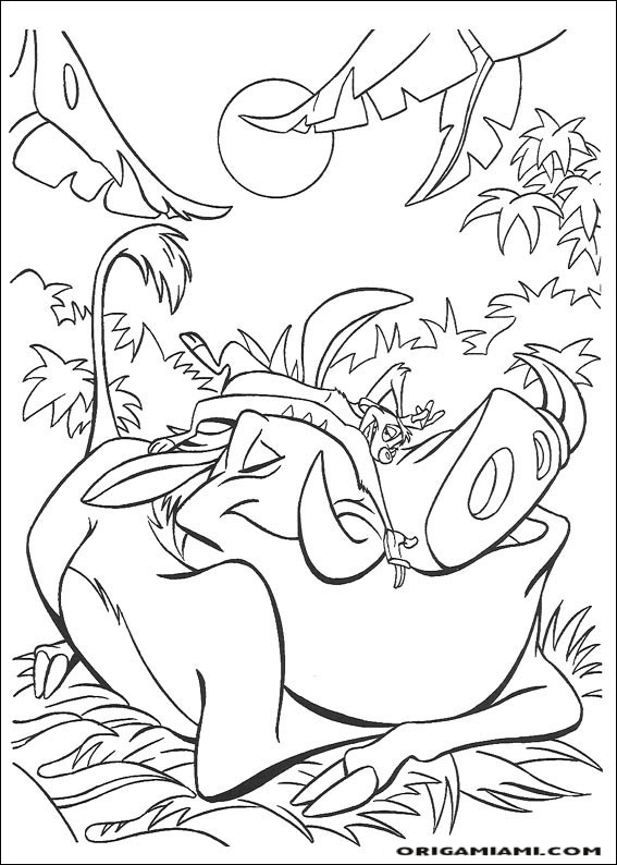 The lion king coloring page (52)