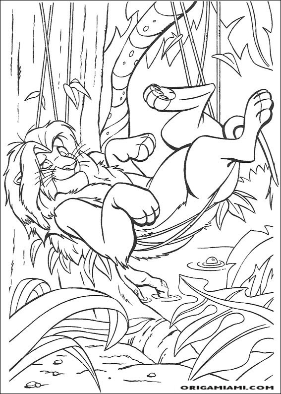 The lion king coloring page (56)