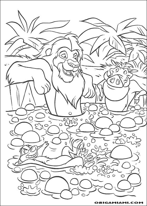 The lion king coloring page (57)