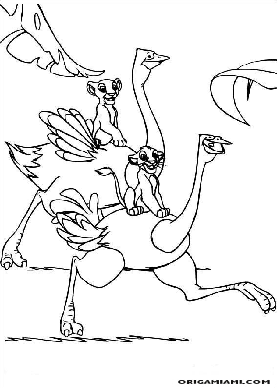 The lion king coloring page (6)