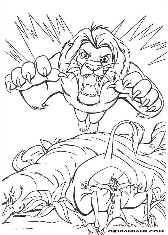 The lion king coloring page (62)