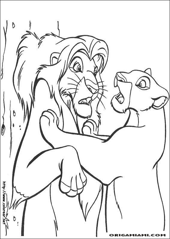 The lion king coloring page (63)