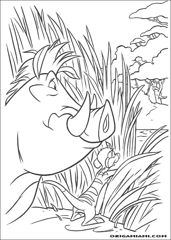 The lion king coloring page (64)