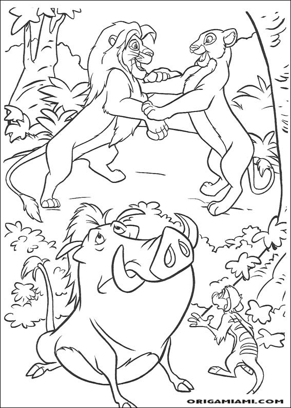 The lion king coloring page (66)