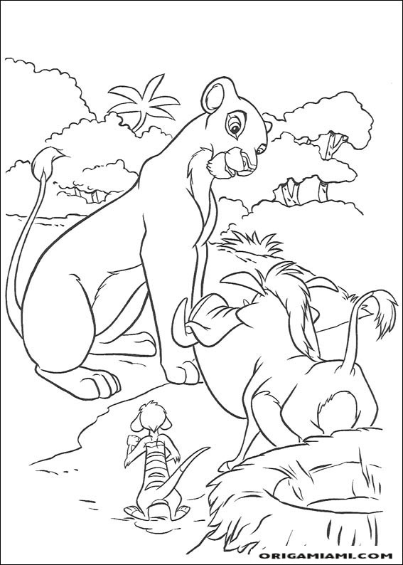 The lion king coloring page (67)