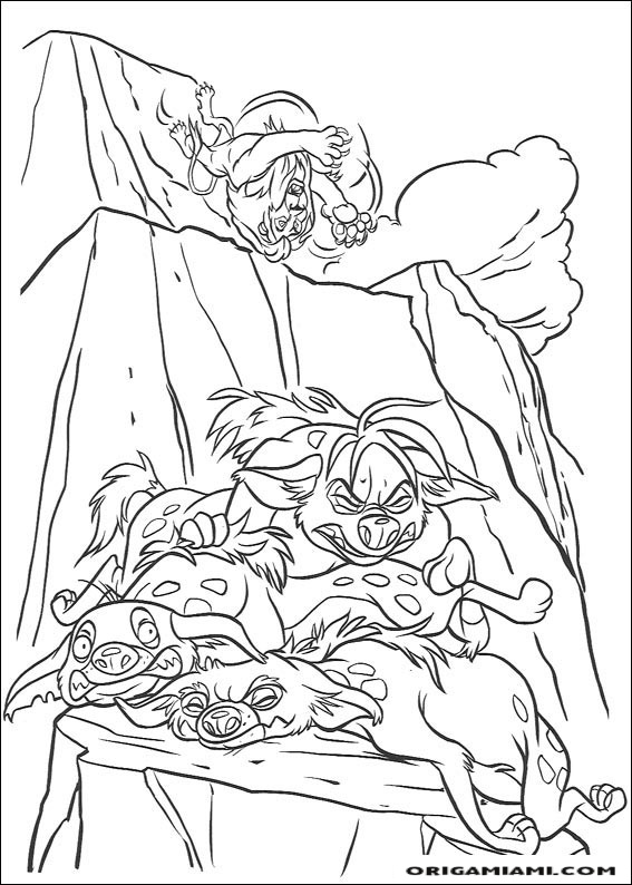 The lion king coloring page (78)