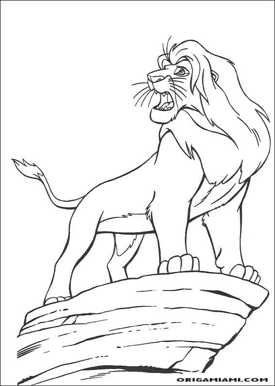 The lion king coloring page (79)