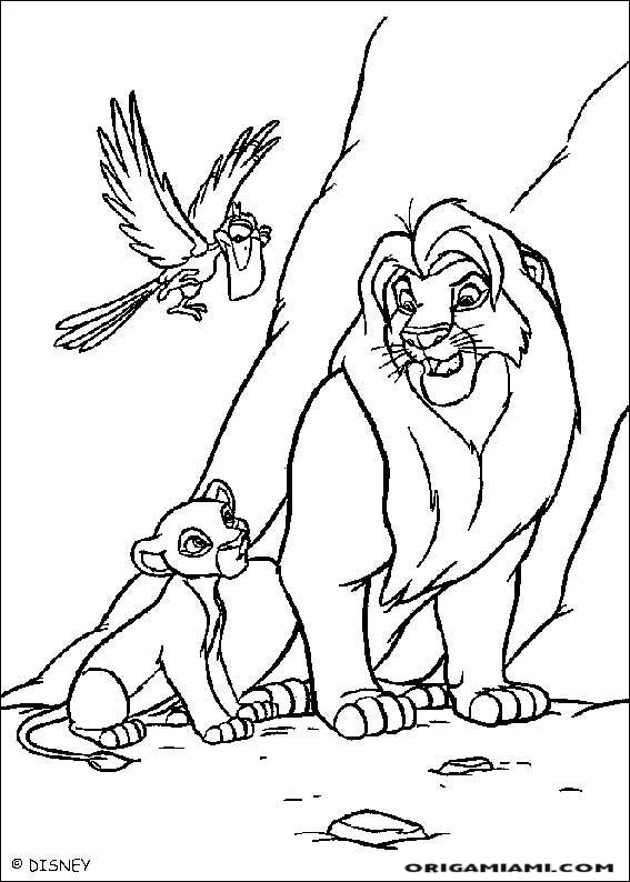 The lion king coloring page (8)