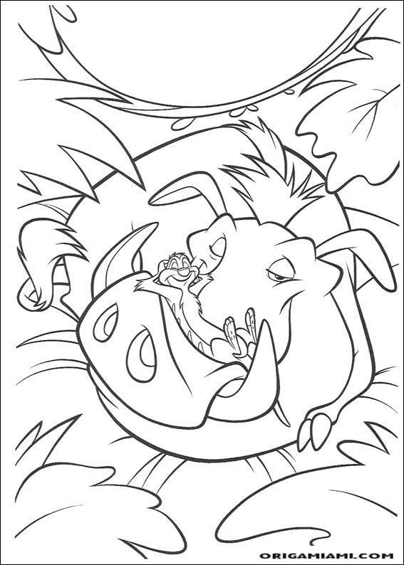 The lion king coloring page (84)