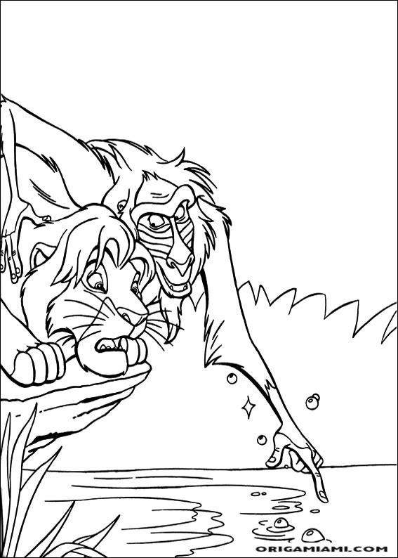 The lion king coloring page (85)