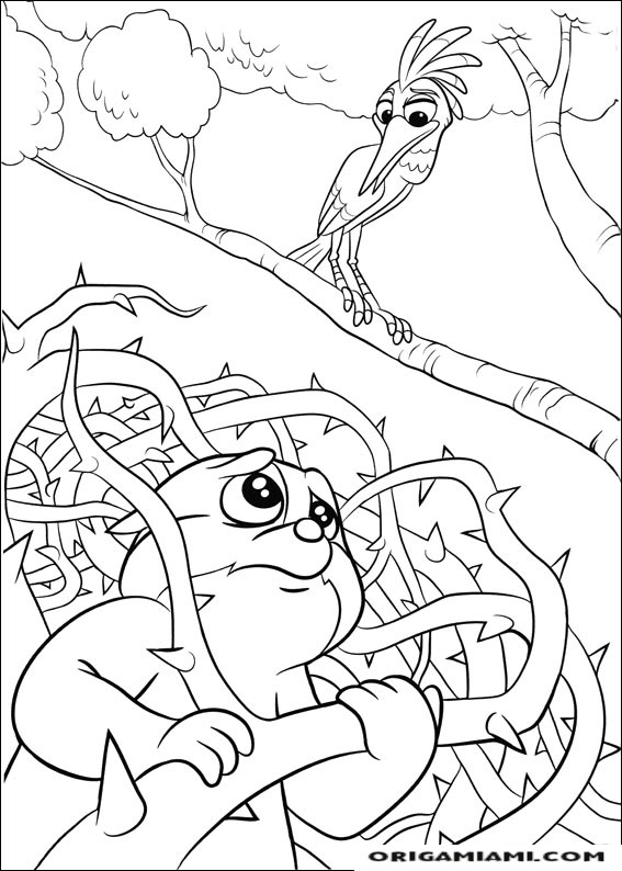 The lion's guard coloring page (12)