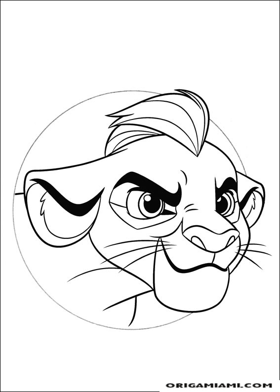 The lion's guard coloring page (15)