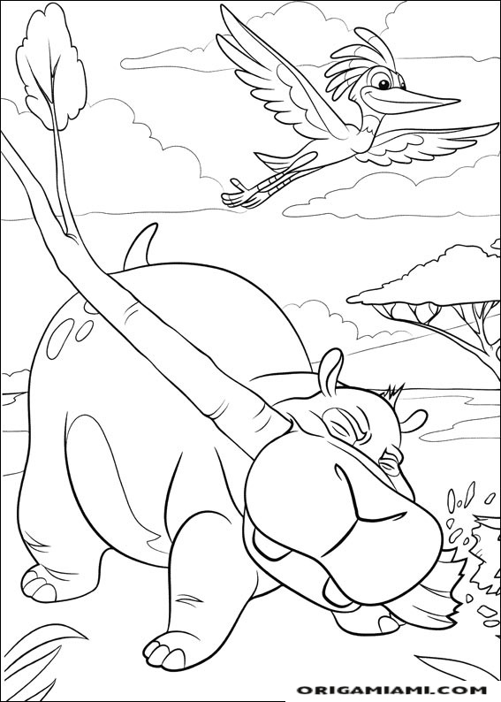 The lion's guard coloring page (7)